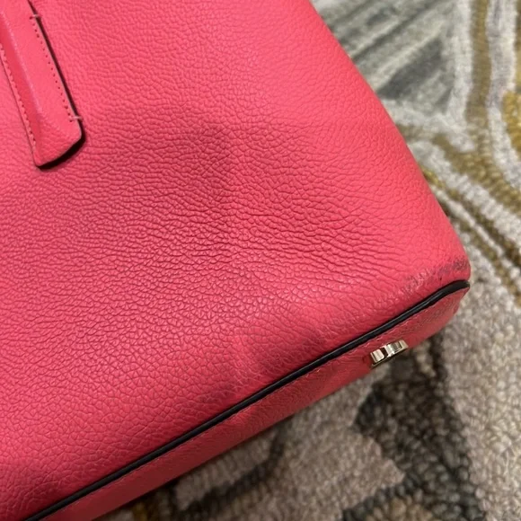 ♠️Kate spade salmon pink leather large satchel bag ♠️ - Picture 6 of 16